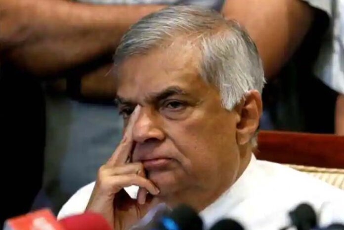 ಶ್ರೀಲಂಕಾ ಪ್ರಧಾನಿ ಹುದ್ದೆಗೆ ರಾನಿಲ್ ವಿಕ್ರಮಸಿಂಘೆ ರಾಜೀನಾಮೆ