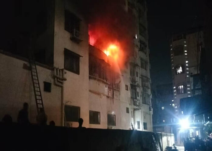 ಬಹುಮಹಡಿ ಕಟ್ಟಡದಲ್ಲಿ ಅಗ್ನಿ ಅವಘಡ : 14 ಮಂದಿ ಸಜೀವದಹನ
