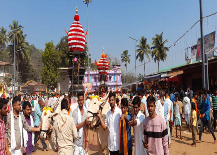 ಹರ ಹರ ಮಹಾದೇವ..ಉಳವಿಯಲ್ಲಿ ಚೆನ್ನಬಸವೇಶ್ವರ ಜಾತ್ರೋತ್ಸವ ಸಂಭ್ರಮ