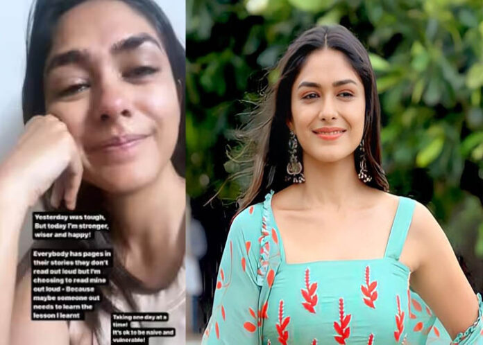 CINE NEWS | ಸೆಲೆಬ್ರಿಟಿಗಳು ನಿಮಗಿಂತ ಭಿನ್ನವೇನಿಲ್ಲ, ನಮಗೂ ನೋವಿದೆ! ಕಣ್ಣೀರಿಟ್ಟ ಮೃಣಾಲ್ ಠಾಕೂರ್