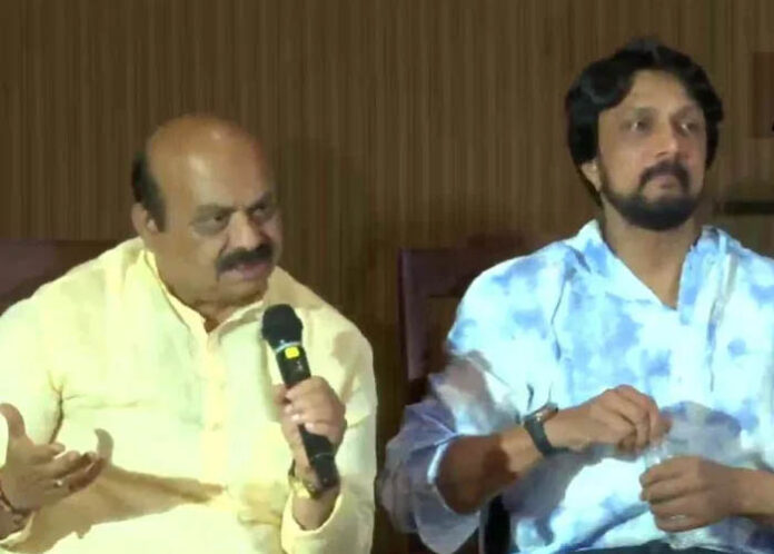 ನನ್ನ ಮೇಲಿನ ಪ್ರೀತಿ, ವಿಶ್ವಾಸದಿಂದ ಸುದೀಪ್ ಪ್ರಚಾರ ಮಾಡ್ತಿದ್ದಾರೆ : ಸಿಎಂ ಬೊಮ್ಮಾಯಿ