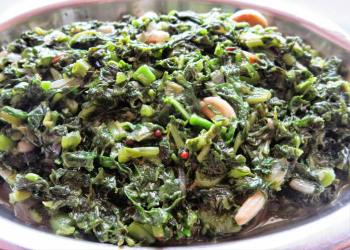 BREAKFAST | ತಿಂಡಿಗೆ ಮಾಡಿನೋಡಿ ಮಿಕ್ಸ್ ಸೊಪ್ಪಿನ ಪಲ್ಯ, ಆರೋಗ್ಯಕ್ಕೆ ಬೆಸ್ಟ್!