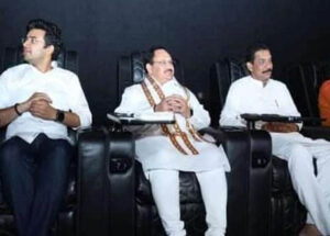 ಬೆಂಗಳೂರಿನಲ್ಲಿ 'ದಿ ಕೇರಳ ಸ್ಟೋರಿ' ವೀಕ್ಷಿಸಿದ ಜೆಪಿ ನಡ್ಡಾ