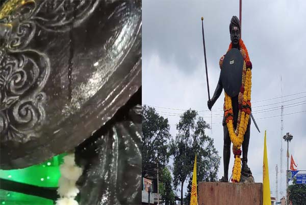 ಬೆಳಗಾವಿಯಲ್ಲಿ ತಡರಾತ್ರಿ ಸಂಗೊಳ್ಳಿ ರಾಯಣ್ಣ ಪುತ್ಥಳಿಗೆ ಅಪಮಾನ: ಬಿಗುವಿನ ವಾತಾವರಣ