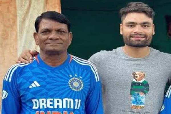 ಕ್ರಿಕೆಟಿಗ ರಿಂಕು ಸಿಂಗ್‌ ತಂದೆ ಖಚಂದ್ರ ಸಿಂಗ್‌ ನಿಧನ