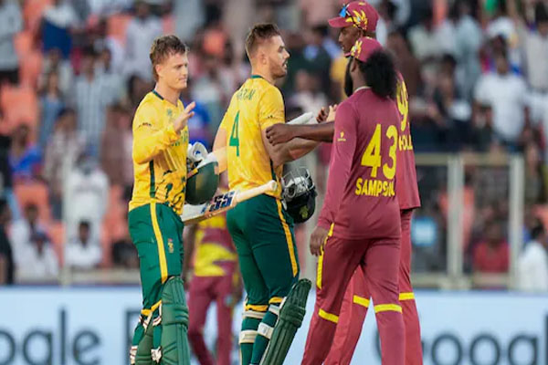 T20 ವಿಶ್ವಕಪ್ | ಸೆಮಿಸ್ ಸ್ಥಾನ ಭದ್ರಪಡಿಸಿಕೊಂಡ ದಕ್ಷಿಣ ಆಫ್ರಿಕಾ: ವಿಂಡೀಸ್‌ಗೆ ಭಾರೀ ಸೋಲು