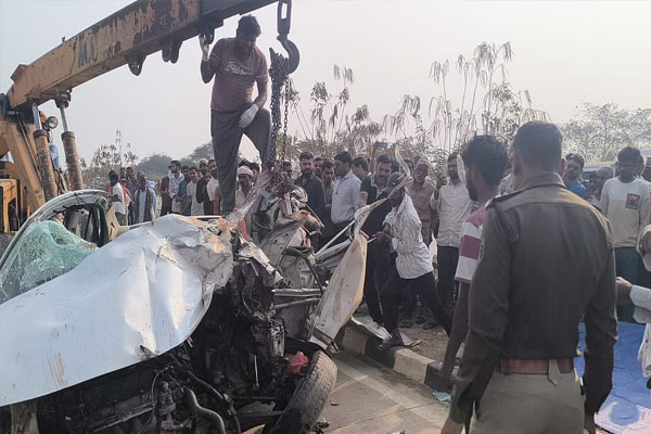 ಛತ್ತೀಸ್‌ಗಢದಲ್ಲಿ ಭೀಕರ ರಸ್ತೆ ಅಪಘಾತ: 3 ಕೋಬ್ರಾ ಸಿಬ್ಬಂದಿ ಸೇರಿ 4 ಜನರ ದುರ್ಮರಣ