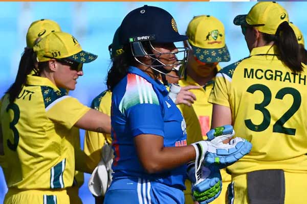 ಆಸ್ಟ್ರೇಲಿಯಾ ವಿರುದ್ಧ ಏಕದಿನ ಸರಣಿ ಸೋತ ಭಾರತ ಮಹಿಳಾ ತಂಡ!
