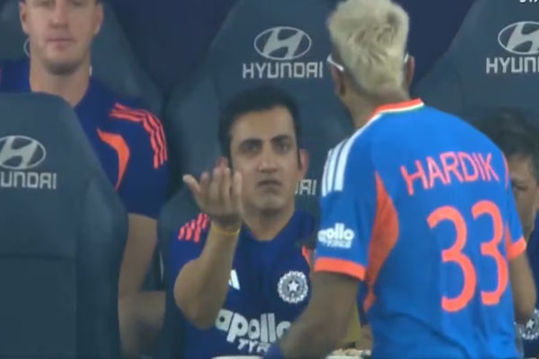 Viral | ಮೈದಾನದಲ್ಲೇ ಕ್ಲಾಸ್ ತಗೊಂಡ ಗಂಭೀರ್: ಕೋಚ್ ಮಾತಿಗೆ ಖಡಕ್ ರಿಯಾಕ್ಷನ್ ಕೊಟ್ಟ ಪಾಂಡ್ಯ