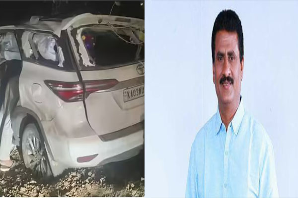 ನಾಗಮಂಗಲದ ಮಾಜಿ ಶಾಸಕ ಕೆ. ಸುರೇಶ್ ಗೌಡ ಕಾರು ಅಪಘಾತ: ಗಂಭೀರ ಗಾಯ