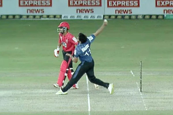 ಪಾಕಿಸ್ತಾನ್ ನ್ಯಾಷನಲ್ T20: ಅಸಾದ್ ಅಖ್ತರ್ ನೋ ಬಾಲ್ ಗೆ ಫಿಕ್ಸಿಂಗ್ ಅನುಮಾನ