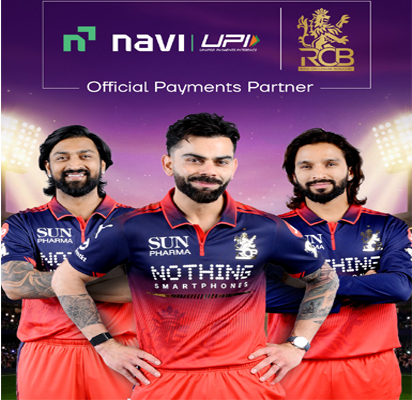 RCB ಜೊತೆ ‘ನವಿ ಯುಪಿಐ’ ಜುಗಲ್‌ಬಂದಿ: ಈ ಸಲ ಪೇಮೆಂಟ್ಸ್ ಕೂಡ ಫಾಸ್ಟ್ ಗುರು!