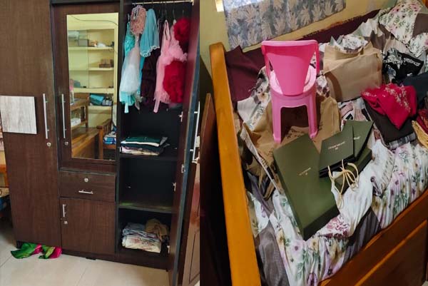 ಅರಣ್ಯಾಧಿಕಾರಿಗಳ ಮನೆಗೆ ಕನ್ನ ಹಾಕಿದ ಖದೀಮರು: 181 ಗ್ರಾಂ ಚಿನ್ನ,‌ 10 ಲಕ್ಷ ಚಿನ್ನ ಗಾಯಬ್