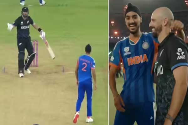 ಕಿವೀಸ್ ಬ್ಯಾಟರ್ ಮೇಲೆ ಬಾಲ್ ಎಸೆತ: ಟೀಮ್ ಇಂಡಿಯಾ ವೇಗಿ ಅರ್ಷದೀಪ್‌ ಸಿಂಗ್‌ಗೆ ಬಿತ್ತು ದಂಡ!