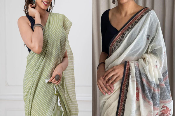 Fashion | ಆಫೀಸ್ ನಲ್ಲಿ ಸ್ಟೈಲಿಶ್ ಆಗಿ ಕಾಣೋಕೆ ಈ ಖಾದಿ ಸೀರೆ ಬೆಸ್ಟ್