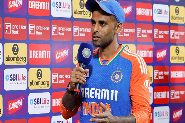 ಟಿ20 ವಿಶ್ವಕಪ್ | 200 ರನ್ ಚೇಸ್ ಮಾಡ್ತೇವೆ ಅಂತ ಗೊತ್ತಿತ್ತು: ಸೂರ್ಯಕುಮಾರ್ ಯಾದವ್