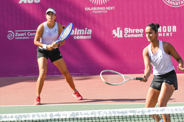ಐಟಿಎಫ್ ಮಹಿಳಾ ಓಪನ್ ಟೆನಿಸ್: ಡಬಲ್ಸ್ ನಲ್ಲಿ ಮಿಂಚಿದ ಭಾರತೀಯ ಮಹಿಳಾಮಣಿಗಳು