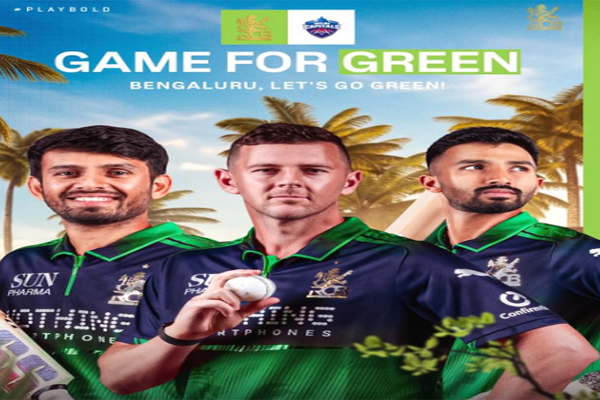 ಬೆಂಗಳೂರು vs ದಿಲ್ಲಿ ಕಾಳಗ: ಗ್ರೀನ್ ಜೆರ್ಸಿ ತೊಟ್ಟು ಕಮಾಲ್ ಮಾಡಲಿದೆಯೇ ಆರ್‌ಸಿಬಿ?