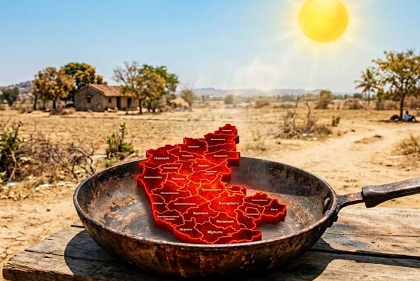 ಕಾದ ಹೆಂಚಿನ ಮೇಲಿಟ್ಟಂತಾಗಿದೆ ಕರ್ನಾಟಕದ ವಾತಾವರಣ: ಯಾವ ಜಿಲ್ಲೆಯಲ್ಲಿ ಎಷ್ಟಿದೆ ಹೀಟ್‌?