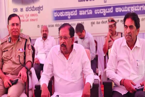 ಸರಕಾರ ಬಂದು ಮೂರು ವರ್ಷವಾಗಿದೆ ಇಲ್ಲಿಯವರೆಗೂ ಒಂದು ಕೋಮು ಗಲಭೆಯಾಗಿಲ್ಲ: ಡಾ. ಜಿ. ಪರಮೇಶ್ವರ