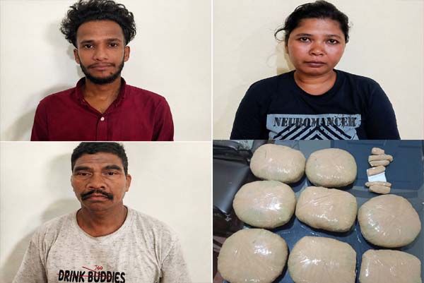 ಮಂಜಿನ ನಗರಿಯಲ್ಲೂ ಗಾಂಜಾ ಘಾಟು: ಬರೋಬ್ಬರಿ 15 ಕೇಜಿ ಸಹಿತ ಮೂವರ ಬಂಧನ