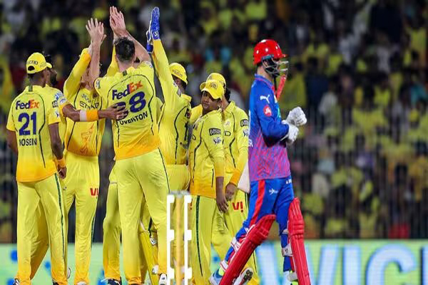 ಡೆಲ್ಲಿ ಕೋಟೆ ಕೆಡವಿದ ಚೆನ್ನೈ ಸೂಪರ್ ಕಿಂಗ್ಸ್: ಓವರ್ಟನ್ ಬೌಲಿಂಗ್‌ಗೆ ಕ್ಯಾಪಿಟಲ್ಸ್ ತತ್ತರ!