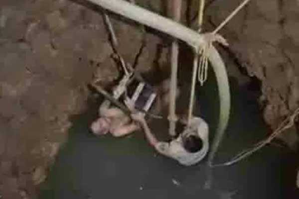 ಬಾವಿಯೊಳಗೆ ಮೂರು ದಿನಗಳ ಮೃತ್ಯುವಿನೊಡನೆ ಹೋರಾಟ: ಗ್ಯಾಸ್ ಸಿಲಿಂಡರ್ ನೆಪದಲ್ಲಿ ವೃದ್ಧನಿಗೆ ಸಿಕ್ಕಿತು ಮರುಜನ್ಮ!