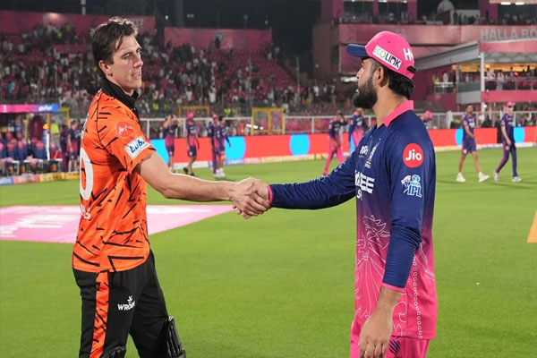 RR vs SRH | ವೈಭವ್ ಶತಕ ವ್ಯರ್ಥ: ವಿಜಯಮಾಲೆ ತೊಟ್ಟು 3ನೇ ಸ್ಥಾನಕ್ಕೇರಿದ ಸನ್‌ರೈಸರ್ಸ್‌