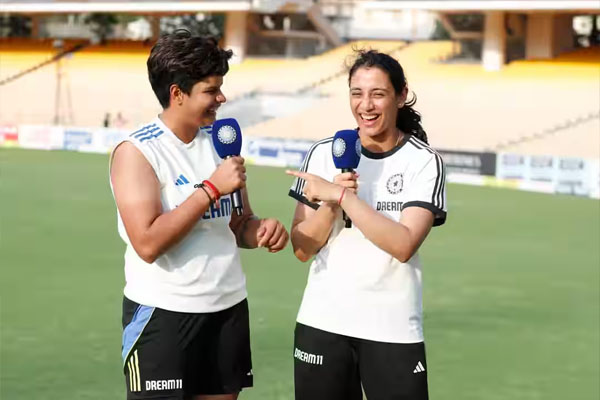 T20 Ranking ಪ್ರಕಟ: ಸ್ಮೃತಿ ಮಂಧಾನಗೆ ಶಾಕ್, ಮುಂಬಡ್ತಿ ಪಡೆದ ಶಫಾಲಿ ವರ್ಮಾ