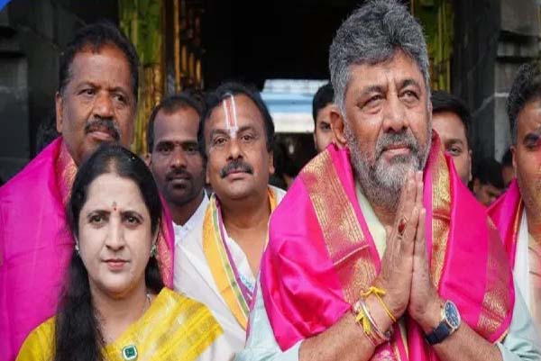ತಿರುಪತಿ ಗೋವಿಂದನ ಮೊರೆ ಹೋದ ಡಿಕೆಶಿ & ಫ್ಯಾಮಿಲಿ: ರಾಜಕೀಯ ವಲಯದಲ್ಲಿ ಭಾರಿ ಚರ್ಚೆ!