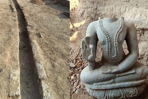 ಮಹತ್ವದ ಪುರಾತತ್ವ ಆವಿಷ್ಕಾರ: ಹಂಪಿಯಲ್ಲಿ ಅಪರೂಪದ ಆಳ್ವಾರ್ ಮೂರ್ತಿಗಳು, ಪ್ರಾಚೀನ ನೀರು ನಿರ್ವಹಣಾ ವ್ಯವಸ್ಥೆ ಪತ್ತೆ!