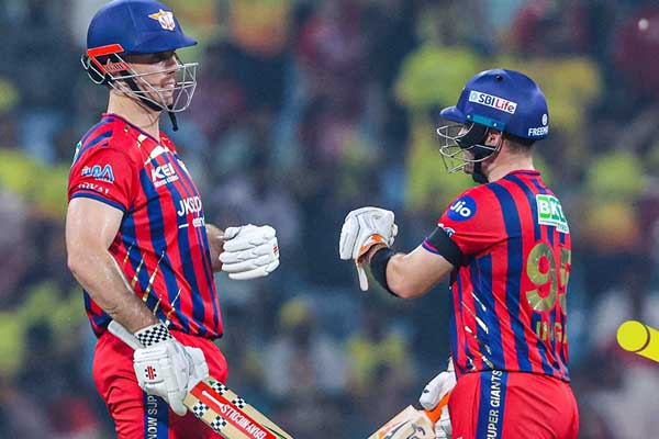 IPL | ಮಿಚೆಲ್ ಮಾರ್ಷ್ ಸ್ಫೋಟಕ ಬ್ಯಾಟಿಂಗ್: ರಾಜಸ್ಥಾನ್ ಗೆಲುವಿಗೆ ಬಿಗ್ ಟಾರ್ಗೆಟ್ ನೀಡಿದ ಲಖನೌ