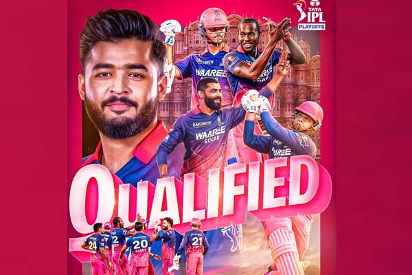 ಪಂಜಾಬ್, ಕೆಕೆಆರ್ ಕನಸು ಭಗ್ನ: ಮುಂಬೈ ವಿರುದ್ಧ ಗೆದ್ದು ಪ್ಲೇಆಫ್‌ಗೇರಿದ ರಾಜಸ್ಥಾನ