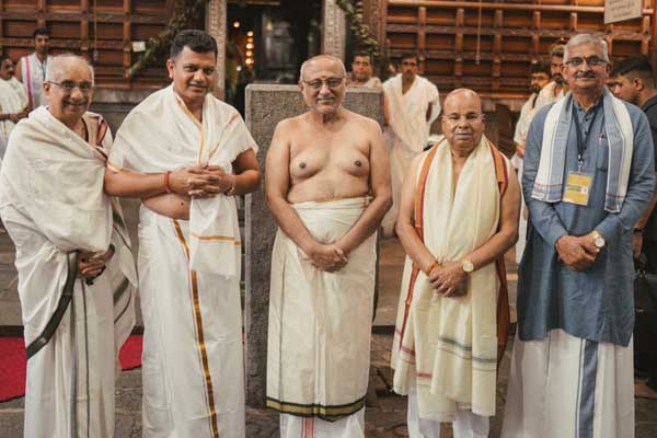 ಶ್ರೀ ಕ್ಷೇತ್ರ ಧರ್ಮಸ್ಥಳಕ್ಕೆ ಭೇಟಿ ನೀಡಿ ಮಂಜುನಾಥ ಸ್ವಾಮಿಯ ದರುಶನ ಪಡೆದ ಉಪರಾಷ್ಟ್ರಪತಿ ಸಿ.ಪಿ. ರಾಧಾಕೃಷ್ಣನ್