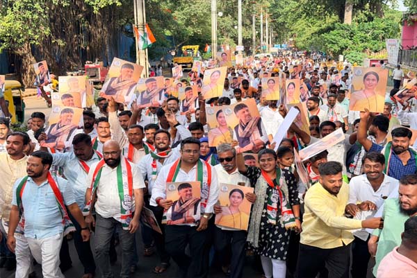 ಡಿ.ಕೆ. ಶಿವಕುಮಾರ್ ನೂತನ ಸಿಎಂ: ಬೆಳಗಾವಿಯಲ್ಲಿ ಕಾಂಗ್ರೆಸ್ ಕಾರ್ಯಕರ್ತರ ಅದ್ಧೂರಿ ವಿಜಯೋತ್ಸವ