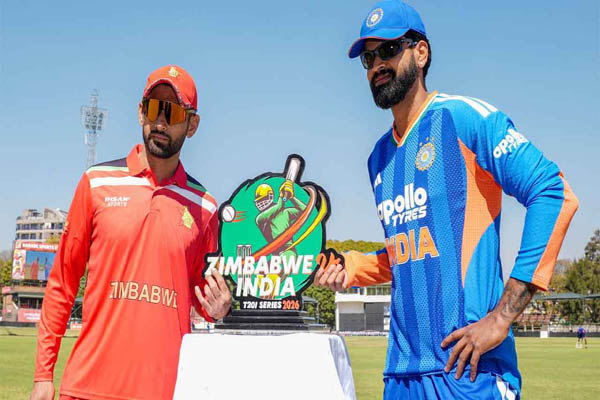 ಭಾರತ vs ಜಿಂಬಾಬ್ವೆ T20 ಸರಣಿ ಆರಂಭ: ಟಾಸ್ ಗೆದ್ದು ಫೀಲ್ಡಿಂಗ್ ಆಯ್ದುಕೊಂಡ ಭಾರತ