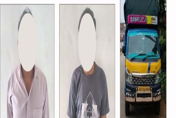 ಬನವಾಸಿ ಪೊಲೀಸರ ಭರ್ಜರಿ ಕಾರ್ಯಾಚರಣೆ: ಇಬ್ಬರು ಅಂತರ್‌ ಜಿಲ್ಲಾ ದನಗಳ್ಳರು ಅರೆಸ್ಟ್, ವಾಹನ ಜಪ್ತಿ
