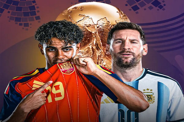 ಫಿಫಾ ವಿಶ್ವಕಪ್ 2026 : ಅರ್ಜೆಂಟೀನಾ ಎದುರು ಸ್ಪೇನ್ ಸವಾಲು!