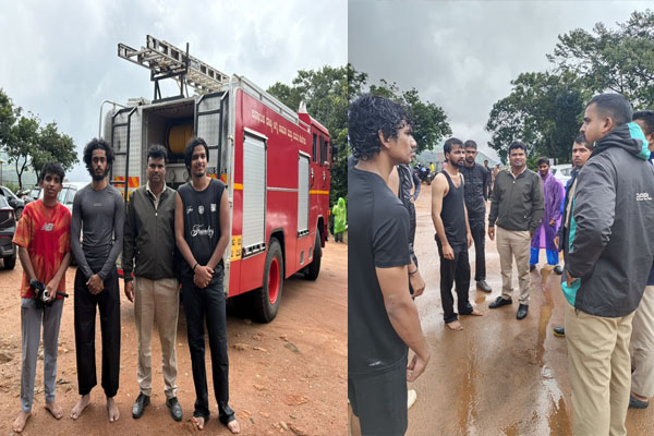 ಮಲ್ಲಳ್ಳಿ ಜಲಪಾತದಲ್ಲಿ ಪ್ರವಾಸಿಗರ ಹುಚ್ಚಾಟ: ಜಲ ದಿಗ್ಬಂಧನಕ್ಕೆ ಸಿಲುಕಿದ ಇಬ್ಬರು ಬದುಕಿದ್ದೇ ಹೆಚ್ಚು