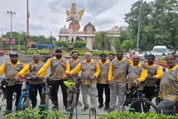 60ರ ಹರೆಯದಲ್ಲೂ ಸಾಹಸ: ಶಾಸಕ ಎಸ್. ಸುರೇಶ್ ಕುಮಾರ್ ತಂಡದಿಂದ ಸೈಕಲ್‌ನಲ್ಲೇ ತಿರುಪತಿ ಪ್ರಯಾಣ