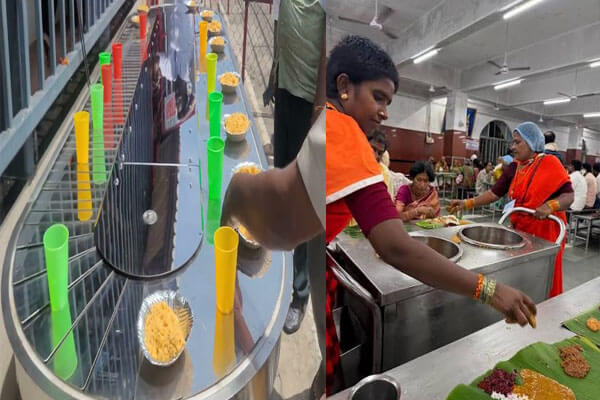 ತಿರುಪತಿಯಲ್ಲಿ ಭಕ್ತರ ಹಸಿವು ನೀಗಿಸಲು ಹೈಟೆಕ್ ವ್ಯವಸ್ಥೆ: TTDಯಿಂದ ಹೊಸ ಪ್ರಯೋಗ