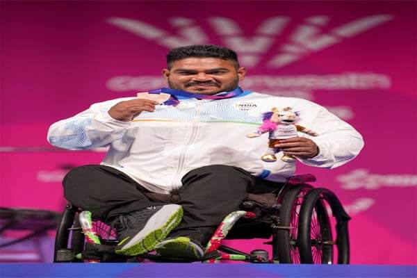 ಕಾಮನ್‌ವೆಲ್ತ್‌ನಲ್ಲಿ ಭಾರತಕ್ಕೆ ಶುಭಾರಂಭ: ಭಾರತದ ಪದಕದ ಖಾತೆ ತೆರೆದ ಪೋಲಿಯೊ ಪೀಡಿತ ಕ್ರೀಡಾಪಟು ಝಂದು!