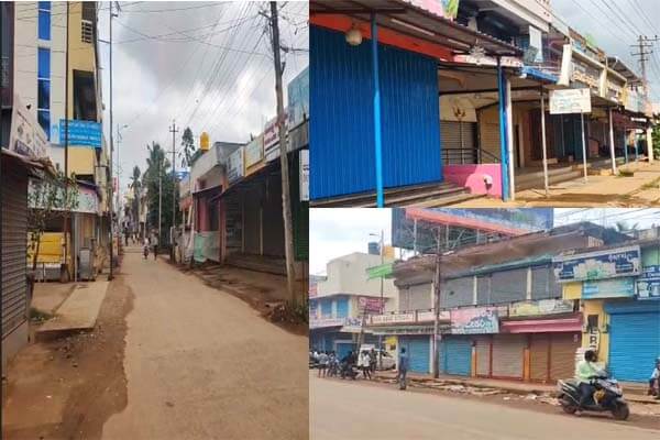 ಶಿಗ್ಗಾವಿ ದೇವಸ್ಥಾನದಲ್ಲಿ ಮೂತ್ರ ವಿಸರ್ಜನೆ ಮಾಡಿದ್ದ ಭಿನ್ನ ಕೋಮಿನ ವ್ಯಕ್ತಿ ಕೃತ್ಯಕ್ಕೆ ಖಂಡನೆ: ಸ್ವಯಂ ಪ್ರೇರಿತ ಬಂದ್ ಯಶಸ್ವಿ