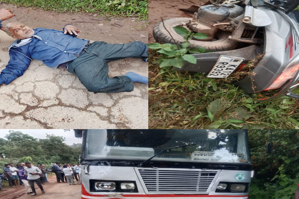 ಕೆಎಸ್‌ಆರ್‌ಟಿಸಿ ಬಸ್–ಬೈಕ್ ನಡುವೆ ಡಿಕ್ಕಿ: ಬಸ್ ಚಕ್ರದಡಿ ಸಿಲುಕಿ ಮಹಿಳೆ ಸಾ*ವು