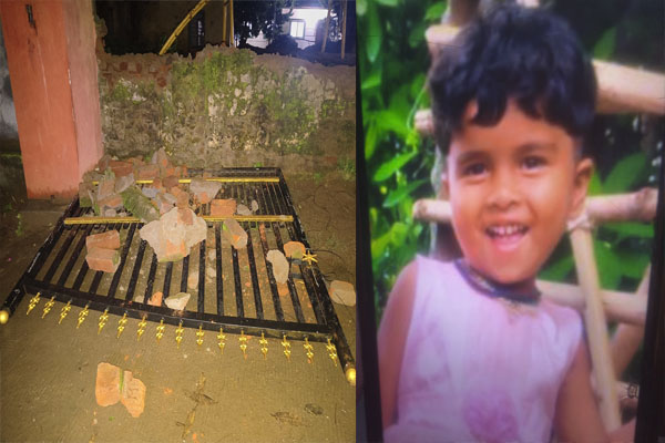 ಶಾಲೆಯ ಗೇಟ್ ಕಳಚಿ ಬಿದ್ದು 4 ವರ್ಷದ ಬಾಲಕಿಯ ದುರ್ಮ*ರಣ