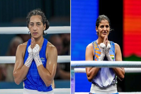 ಬಾಕ್ಸಿಂಗ್‌ನಲ್ಲಿ ಭಾರತದ ಡಬಲ್ ಗೋಲ್ಡ್: ಪ್ರೀತಿ ಪವಾರ್ ಜತೆ ಚಿನ್ನಕ್ಕೆ ಕೊರಳೊಡ್ಡಿದ ಜೈಸ್ಮಿನ್ ಲಂಬೋರಿಯಾ