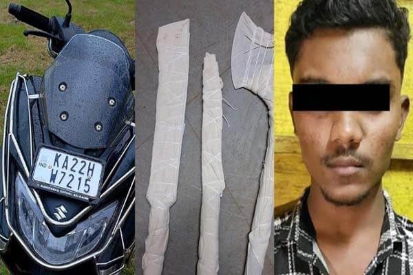 ಬೆಳಗಾವಿ: ಅಕ್ರಮ ಆಯುಧ ಹೊಂದಿದ್ದ ಯುವಕನ ಬಂಧನ; ಮಾಳಮಾರುತಿ ಪೊಲೀಸರ ಭರ್ಜರಿ ಕಾರ್ಯಾಚರಣೆ