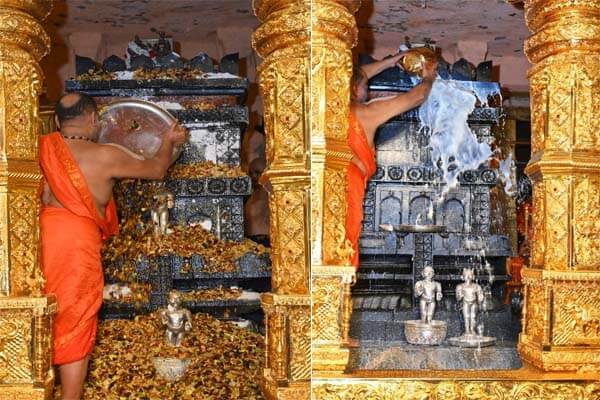 ರಾಯರ ಆರಾಧನಾ ಮಹೋತ್ಸವ: ಮಂತ್ರಾಲಯದಲ್ಲಿ ಸಪ್ತರಥೋತ್ಸವದ 4ನೇ ದಿನದ ವಿಶೇಷ ಪೂಜೆ
