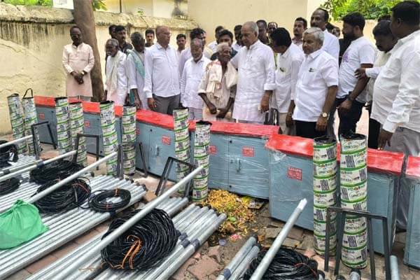ರೈತರ ಕೃಷಿ ಚಟುವಟಿಕೆಗೆ ನೀರಾವರಿ ಸೌಲಭ್ಯ ಕಲ್ಪಿಸುವುದು ಸರ್ಕಾರದ ಪ್ರಮುಖ ಆದ್ಯತೆ: ಎನ್.ಎಸ್.ಬೋಸರಾಜು