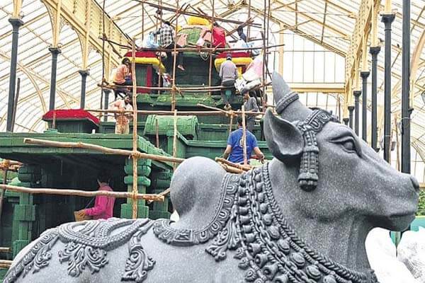 ನಾಳೆಯಿಂದ ಲಾಲ್‌ಬಾಗ್ ಫ್ಲವರ್ ಶೋ: ಹೂವಿನ ರೂಪದಲ್ಲಿ ಅನಾವರಣಗೊಳ್ಳಲಿದೆ ಗಂಗ ಸಾಮ್ರಾಜ್ಯದ ಗತವೈಭವ‌